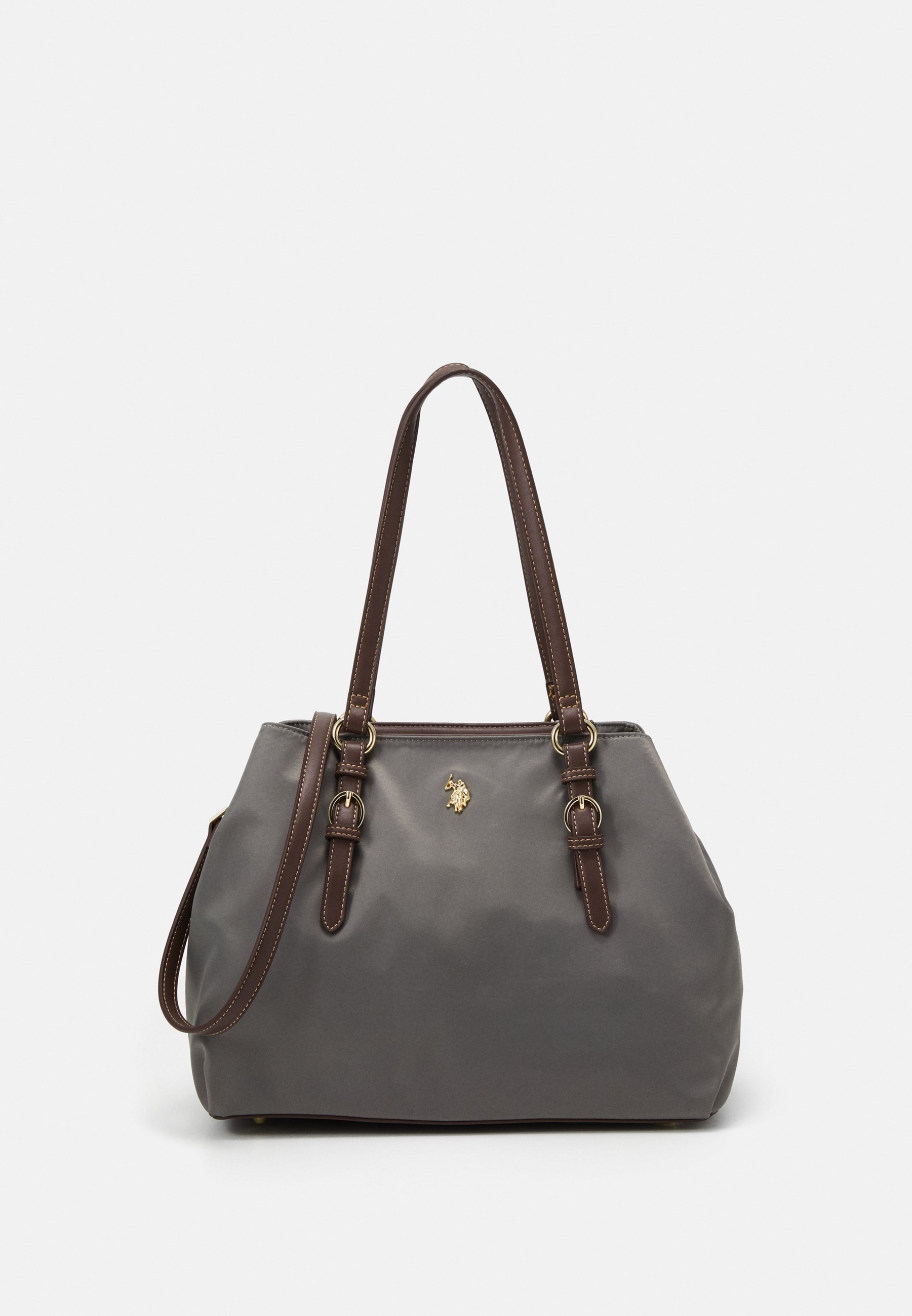 U.S. Polo Assn. HOUSTON HANDLE BAG Håndveske grey U.S. Polo Assn. HOUSTON HANDLE BAG Håndveske grey