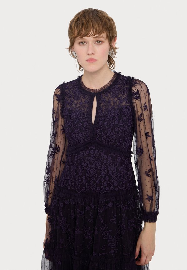 AUTUMN LONG SLEEVE GOWN - Occasion wear - midnight mid3