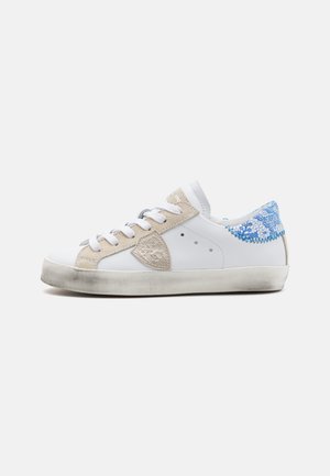 Philippe Model UNISEX - Sneakers laag - white/beige/sky blue/gold