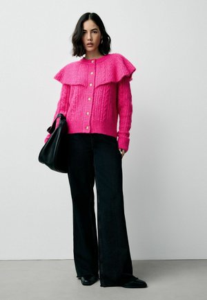 REGULAR FIT - Cardigan - bright pink