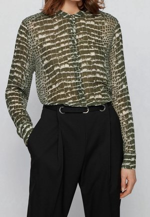 Overhemdblouse - green