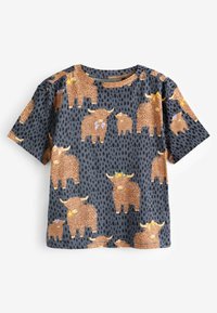 Next SHORT SLEEVE - REGULAR FIT  SET - Conjunto de pijama - navy hamish