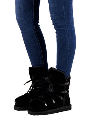 MOONBI WARMBAT - Winter boots - black