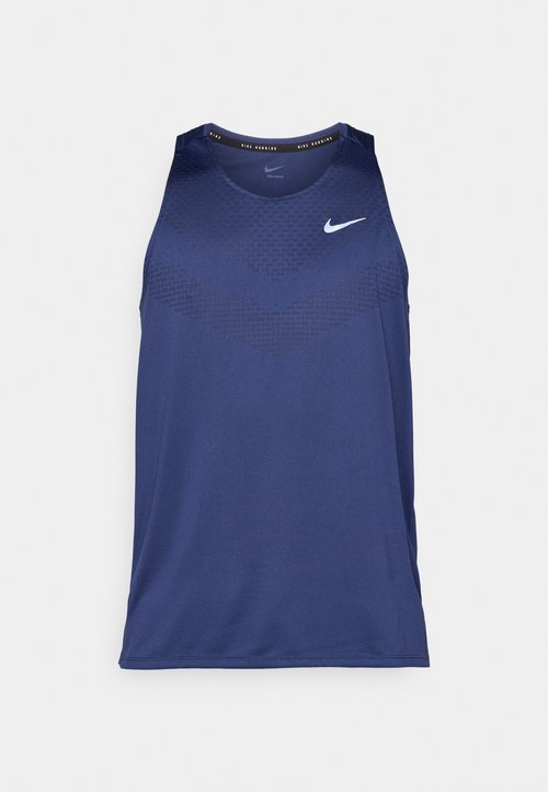 Nike M NK DFADV STRIDE TANK - Top - midnight navy/reflective silver-coloured — photo 5