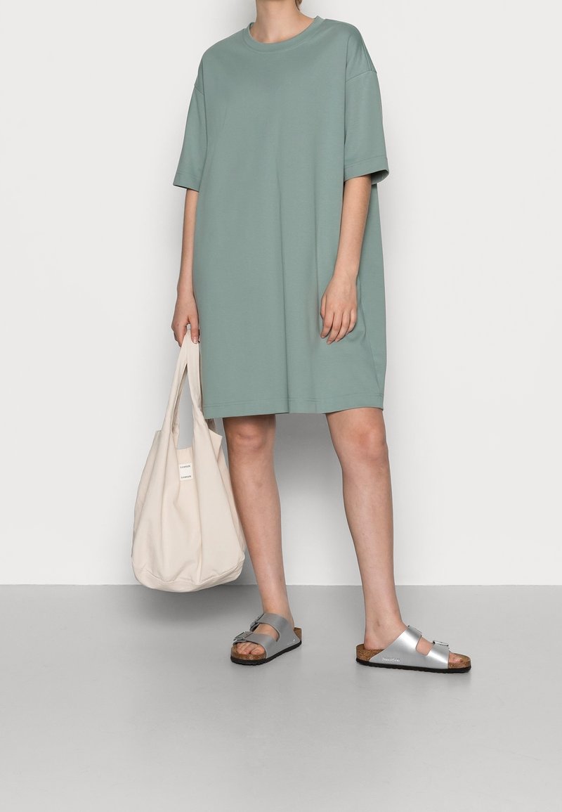 ARKET Jersey dress - turquoise - (Pre-owned) - Zalando.ie