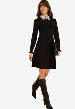Strikkjoler - black embellished