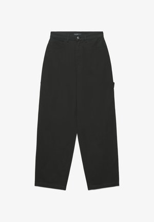 Calliope, PANTALONE LUNGO TINTA UNITA - Stoffhose - ultrablack