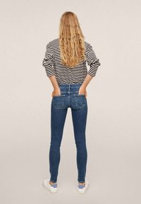 Mango Vaqueros pitillo - dark blue