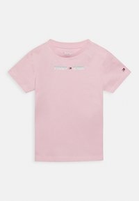 Tommy Hilfiger UNISEX TEE - Camiseta estampada - romantic pink