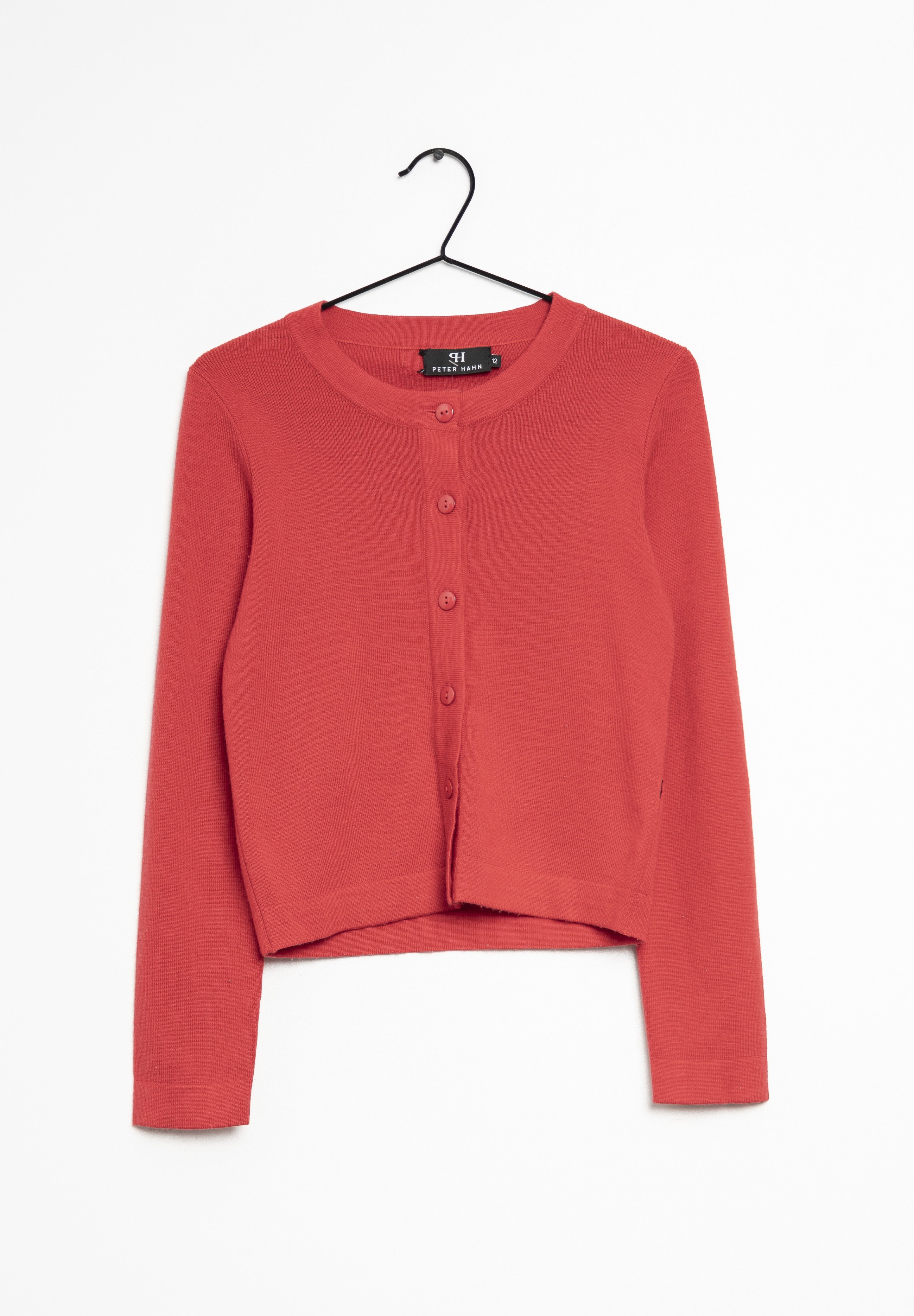 PETER HAHN Cardigan - red - (Pre-owned) - Zalando.de