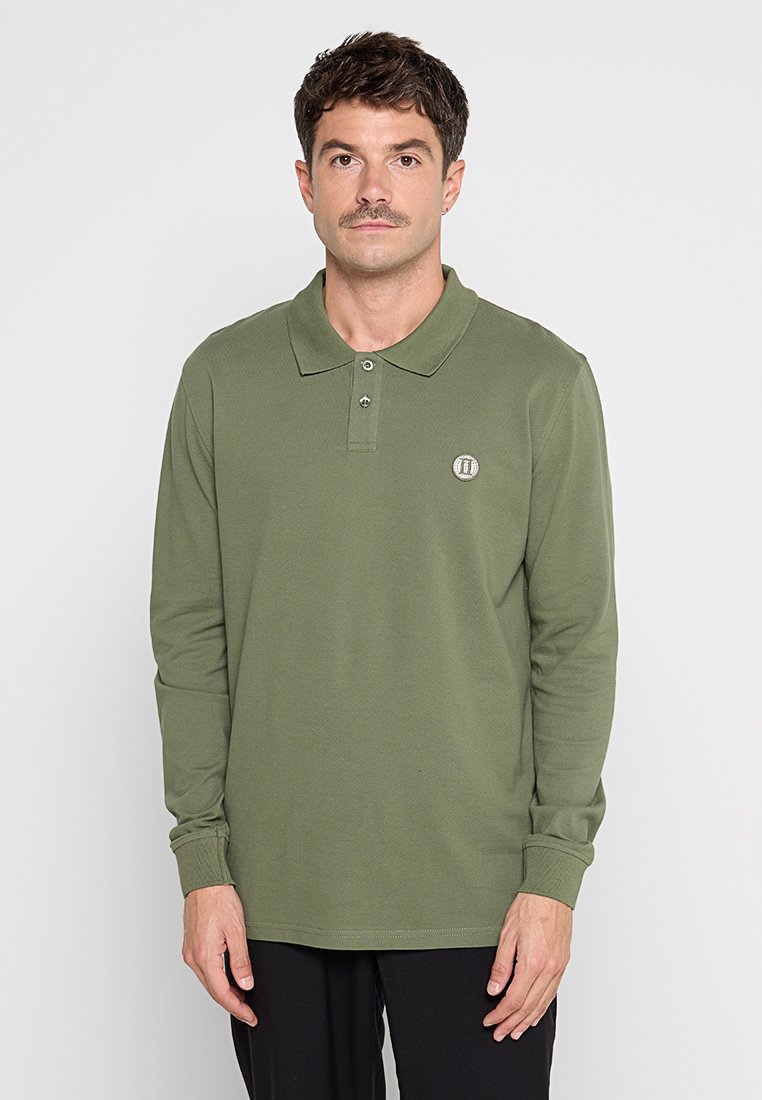 Les Deux Poloshirt olijfgroen