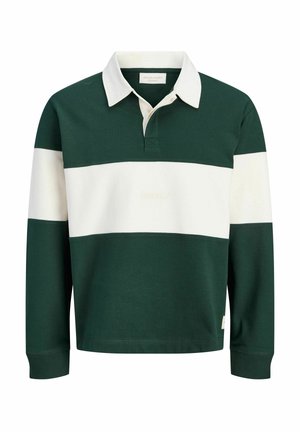 Jack & Jones, JORFREDERIKSBERG BLOCKING SWEAT POLO SN - Φούτερ - pine grove