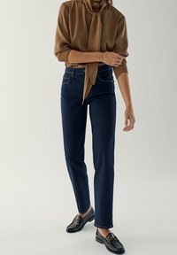 Massimo Dutti Jeans slim fit - dark blue