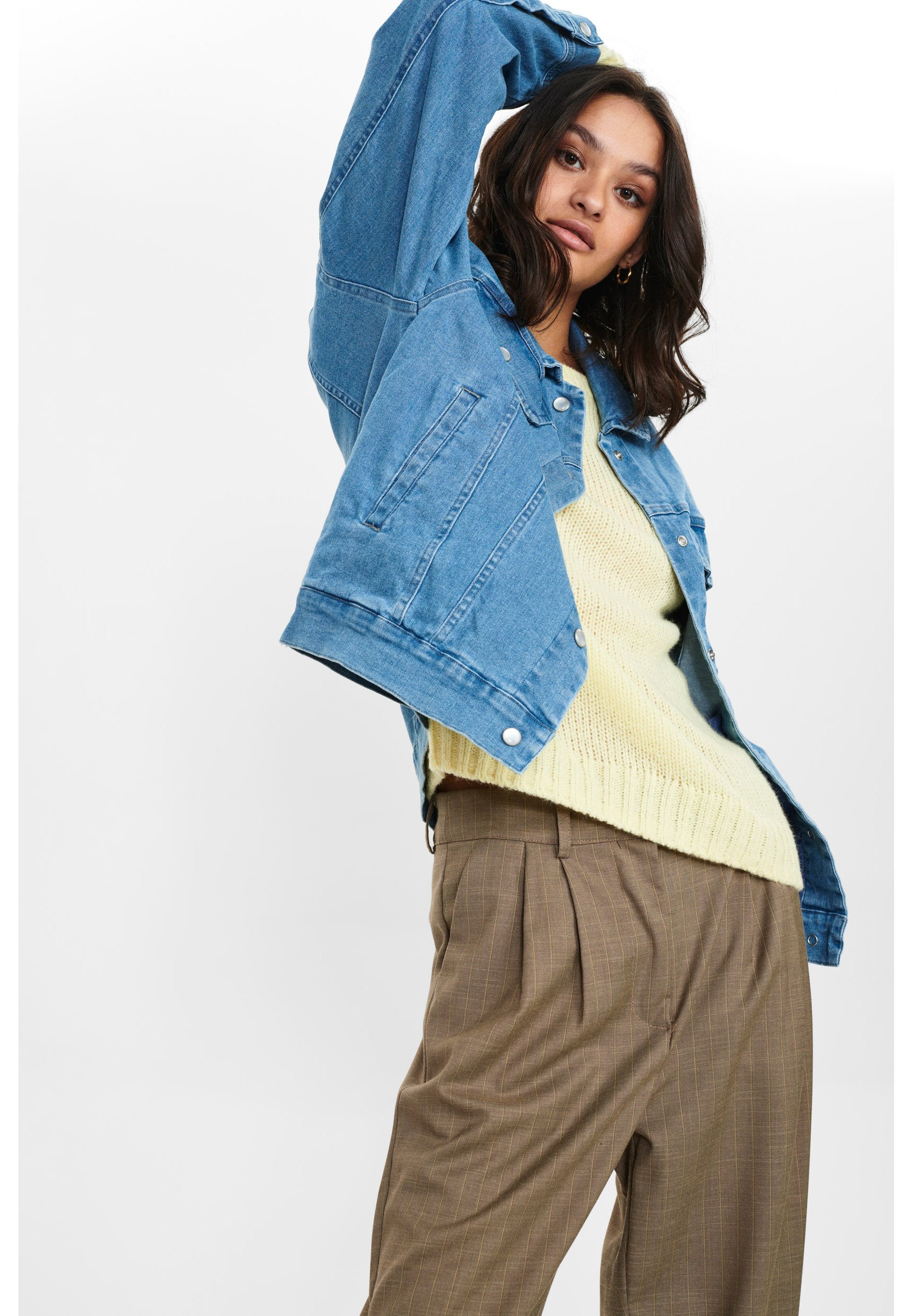 Nümph NUNANNA - Denim jacket - light 