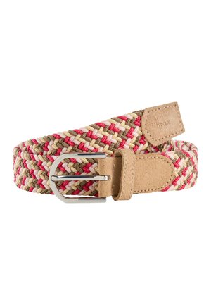 STYLE - Flechtgürtel - blush