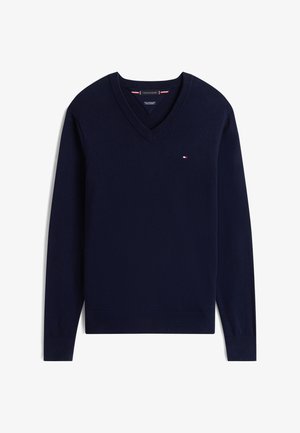 Tommy Hilfiger, PIMA, granatowy