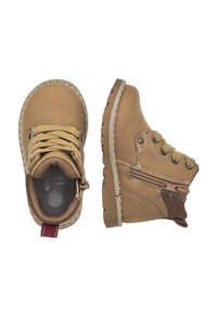 Chicco FADION WARM LINING - Botines con cordones - ocra