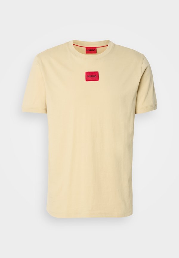 DIRAGOLINO - Print T-shirt - open beige2