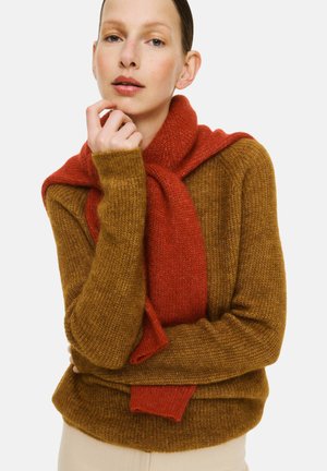 COL BATEAU - Pullover - whisky