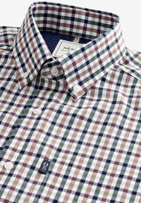 Next Skjorta - white green gingham