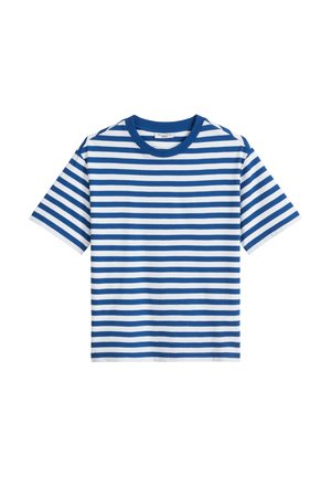 Marc O'Polo DENIM SSL CREW NECK REGULAR FIT - T-Shirt print - medium blue