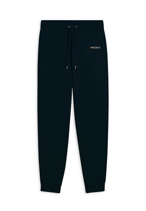 CON BANDE LOGATE - Pantaloni sportivi - dark blue