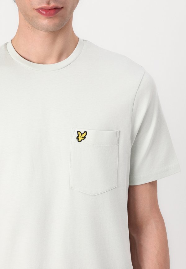 POCKET - Basic T-shirt - soft matcha2