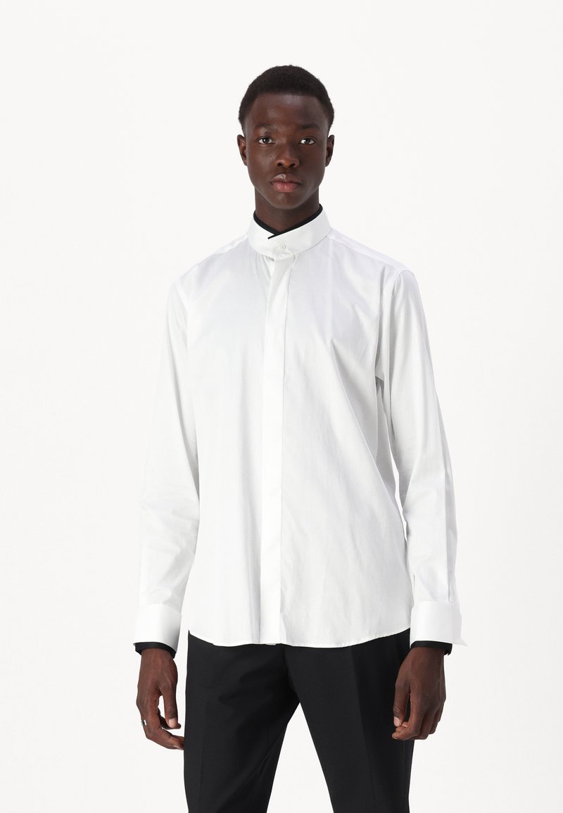 KARL LAGERFELD MODERN FIT - Formāls krekls - white/black