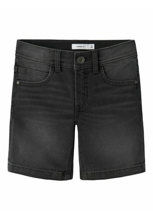 Jeansshorts - dark grey denim