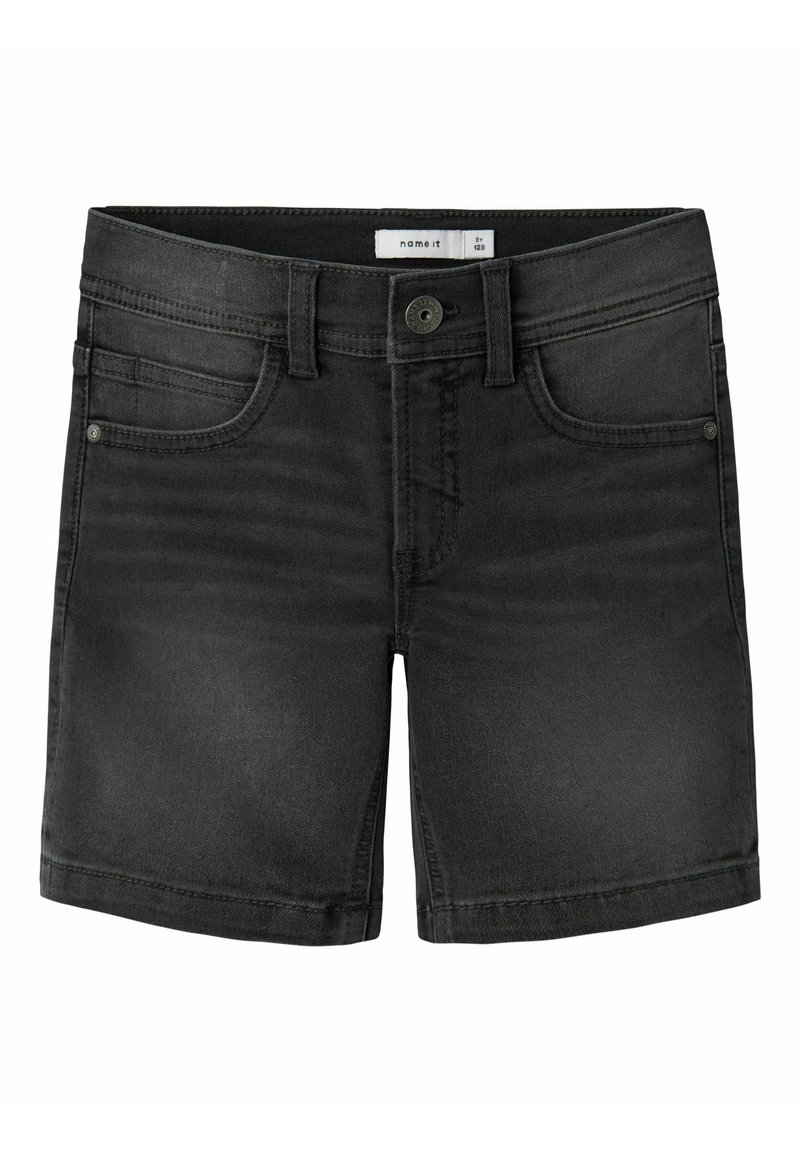 Name it Džinsiniai šortai - dark grey denim