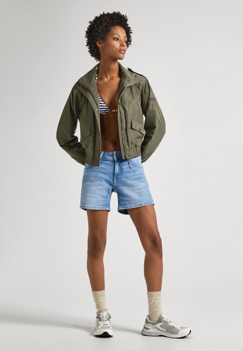 Pepe Jeans Jeansshort lichtblauw denim