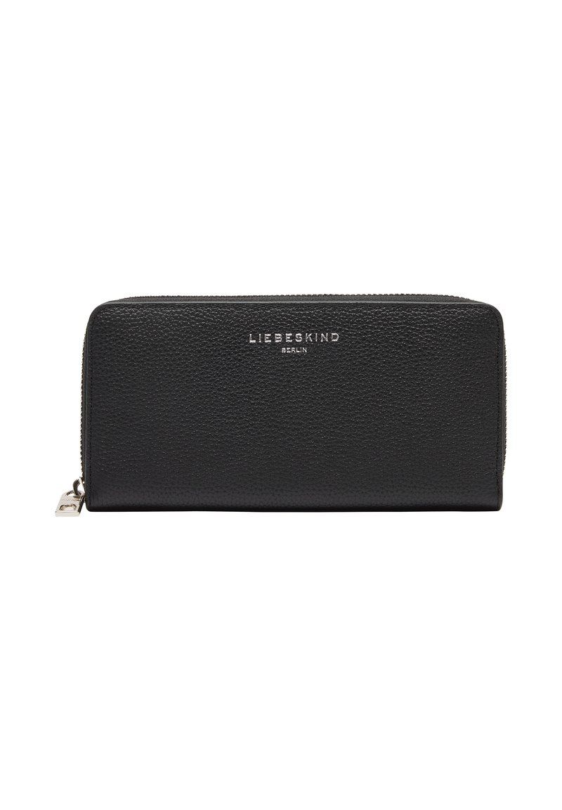 Liebeskind Portafoglio Sally-Paris 4 SF In Pelle Di Agnello Nero - Con Protezione RFID E 8 Scomparti Per Carte - 6