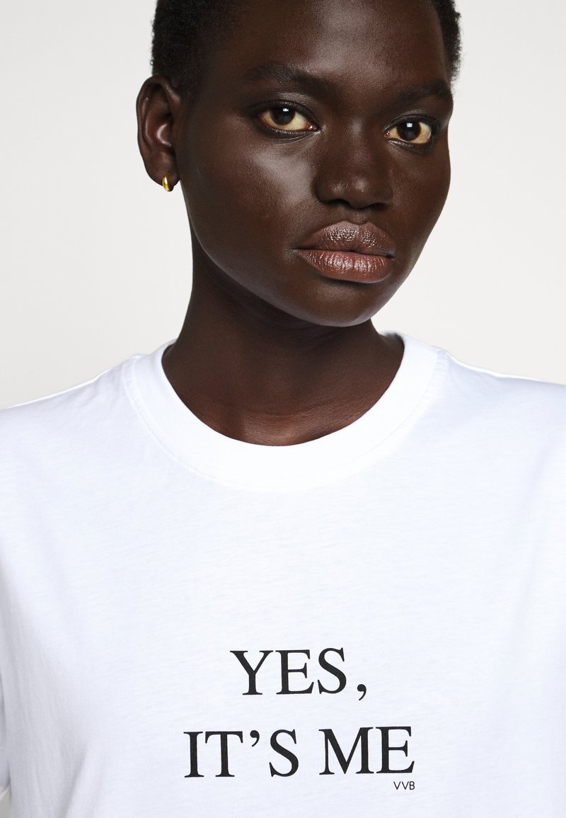 Victoria Victoria Beckham It S Me T Shirt Print White Wit Zalando Nl