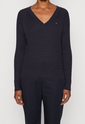 Tommy Hilfiger, Pullover - dark blue