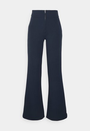 YAS Stoffhose - dark blue