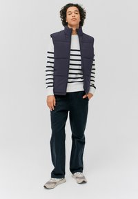 BZB Pantalon classique - bleu foncé