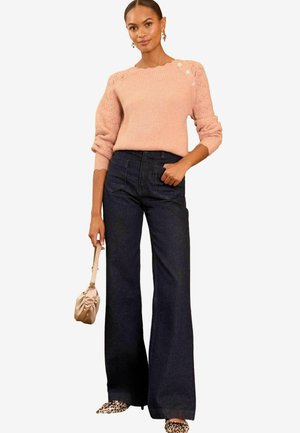 Love & Roses STITCH DETAIL SCALLOP - Svetr - pink