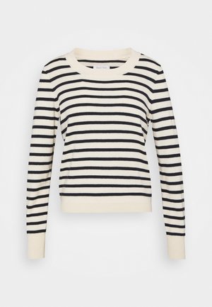 GERTIE - Stickad tröja - navy