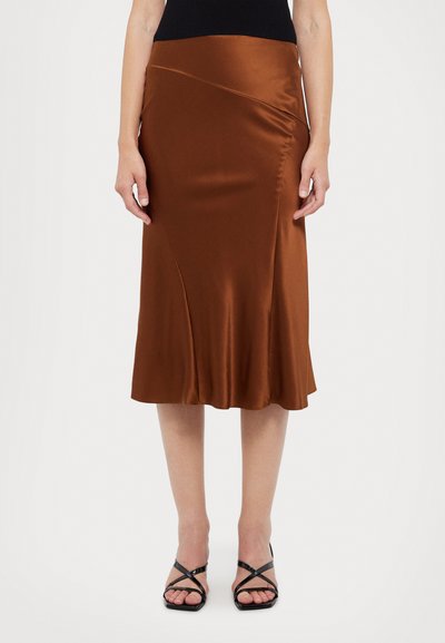 Veronica Beard SORELLE SKIRT - Pencil skirt - dark ochre