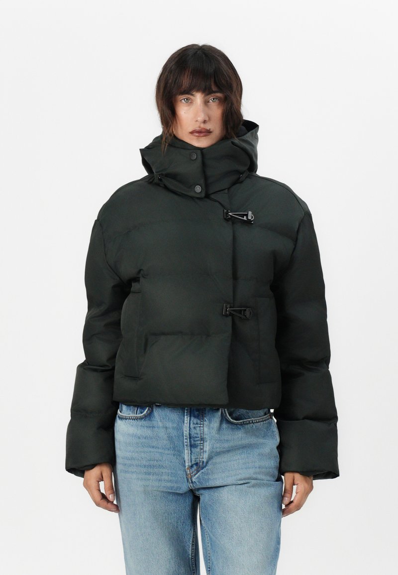 AllSaints Winterjas donkergroen