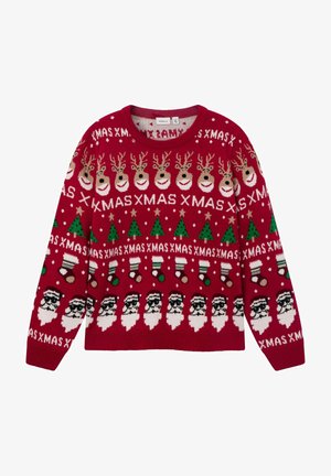 Name it, WEIHNACHTS - Pullover - jester red