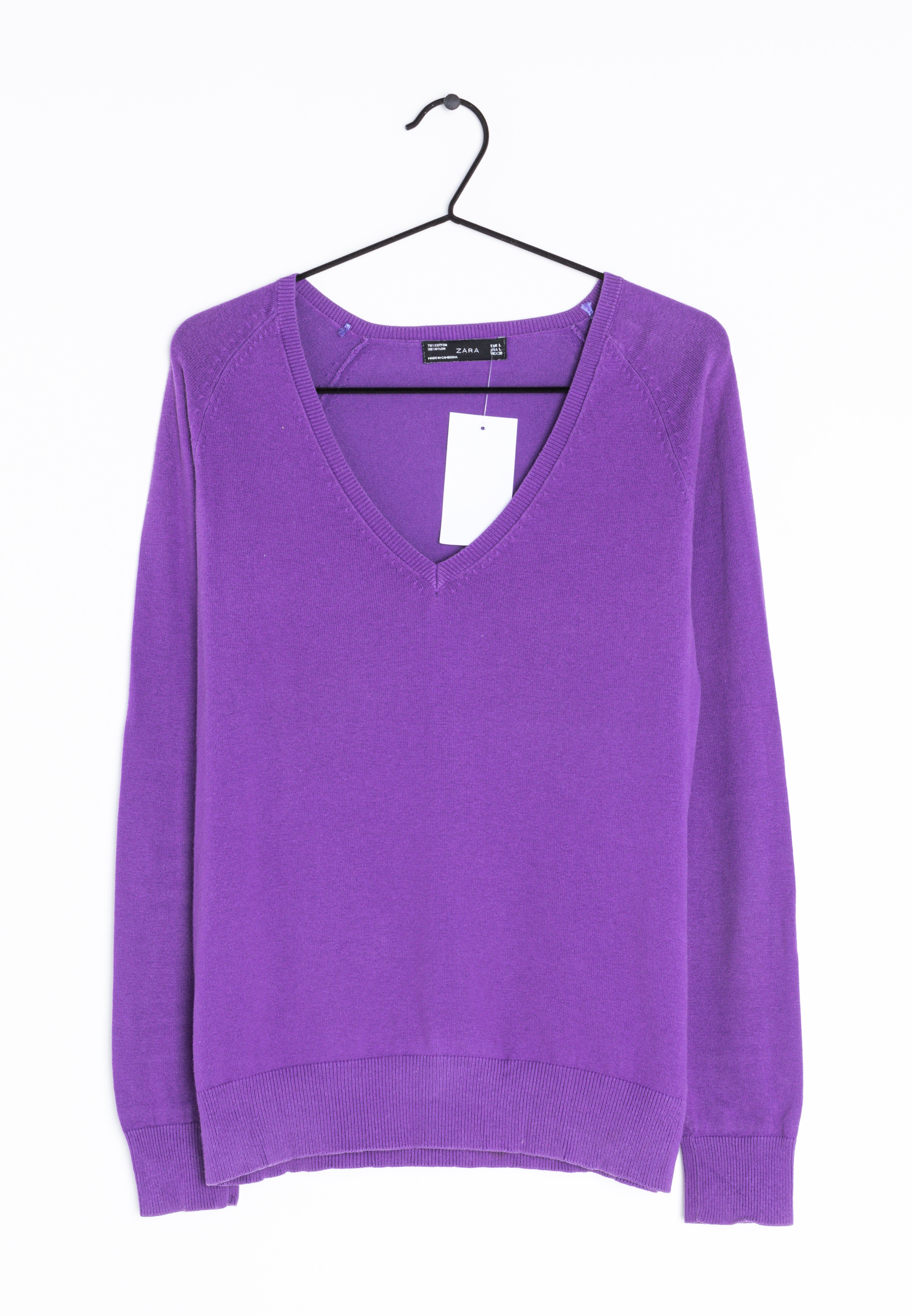 Zara Jumper - purple - (Pre-owned 