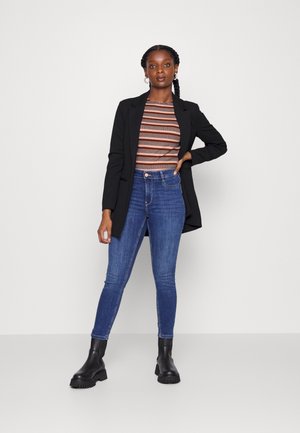ONLRIA - Top s dlouhým rukávem - tortoise shell stripes