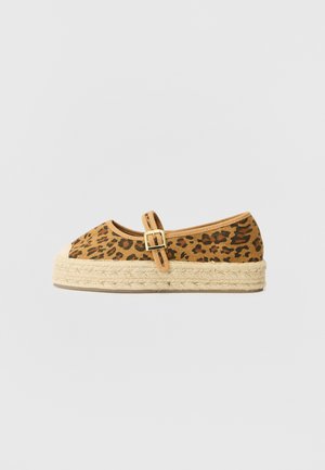Loafers - brown/beige