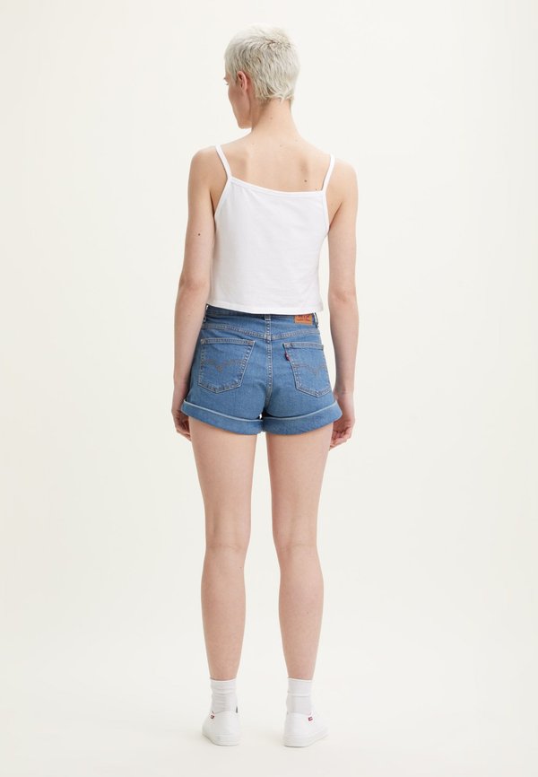 MOM A LINE SHORT - Denim shorts2
