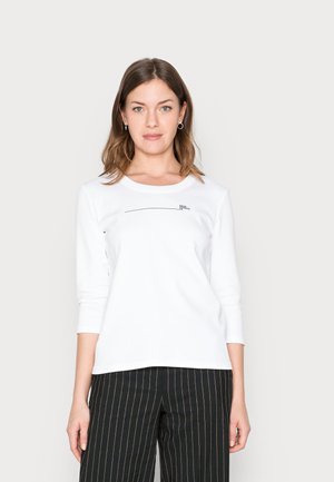 KASI - Topper langermet - white