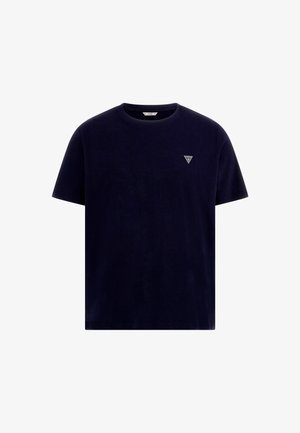 Guess, Basic T-shirt - dunkelblau