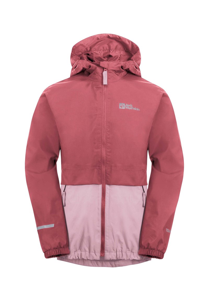 Jack Wolfskin Regenjas donkerroze