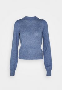 JDY Stickad tröja - blue