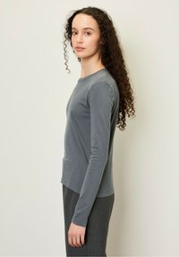 American Vintage Pikkade varrukatega topp - acier